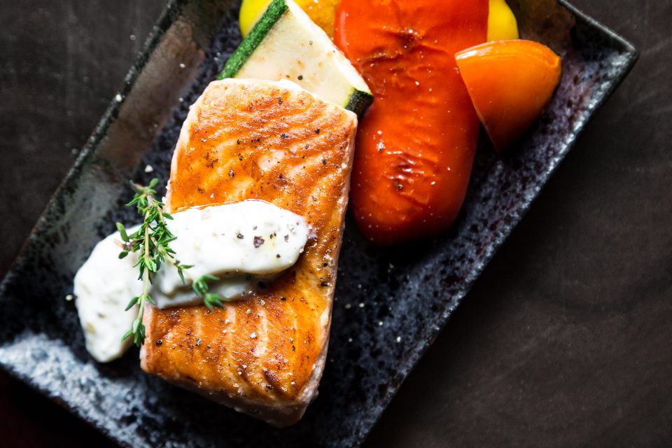 Grilled Atlantic Salmon